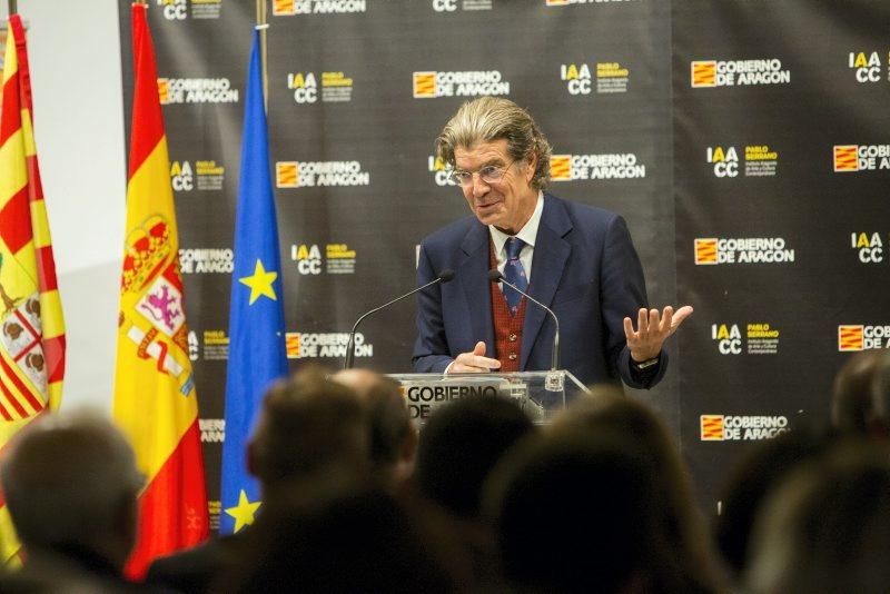 Juan Bolea recibe el Premio de las Letras Aragonesas