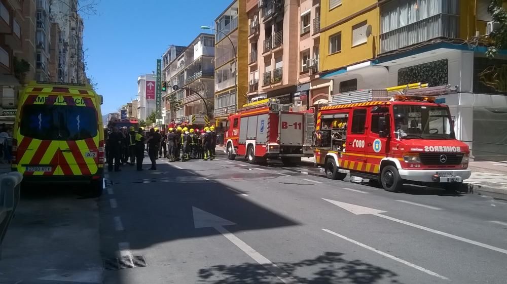 El fuego calcina un edificio de Héroe de Sostoa