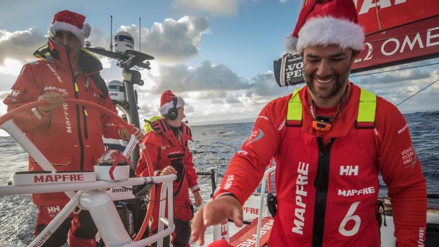 El «Mapfre» refuerza su liderato en la Volvo Ocean Race con su segundo triunfo