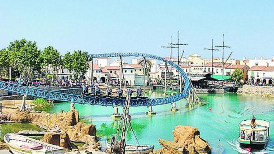 Las instalaciones del complejo de Port Aventura, en la provincia de Tarragona. / la opinión