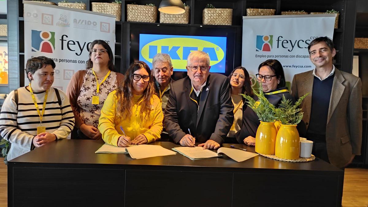 IKEA Murcia y Feycsa firman un acuerdo de colaboración.
