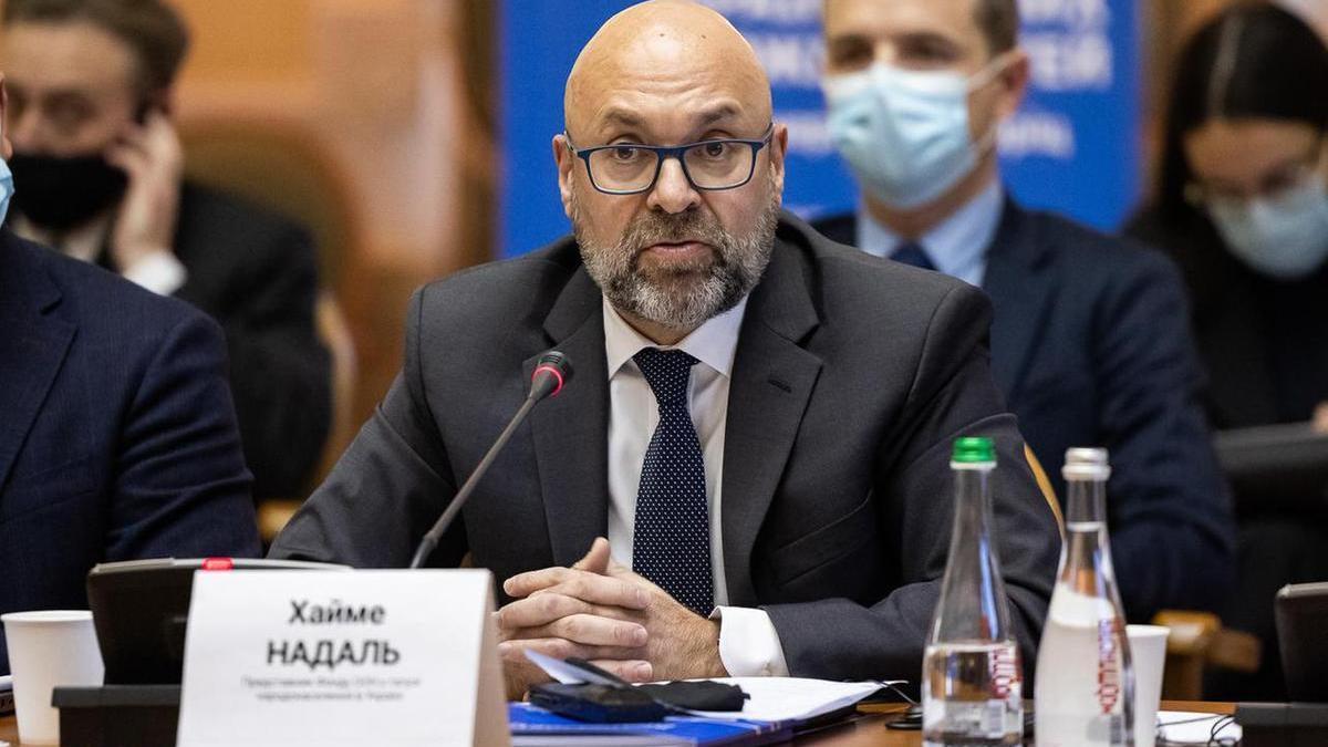 Jaume Nadal, representante del Fondo de Población de la ONU en Ucrania.