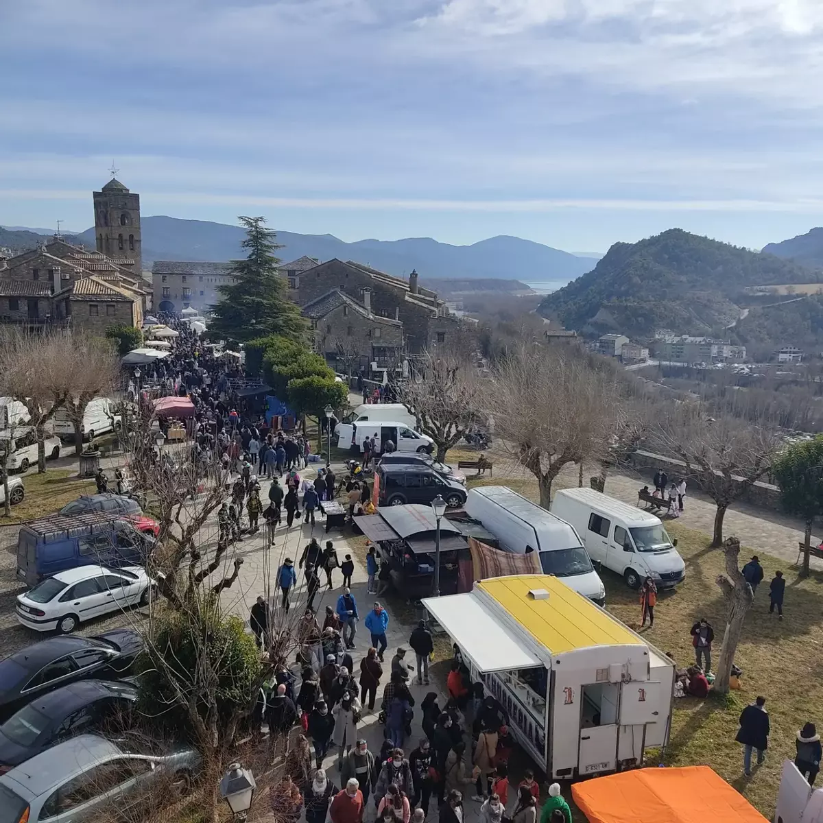 Vista general del Casco Antiguo en la Ferieta de 2022