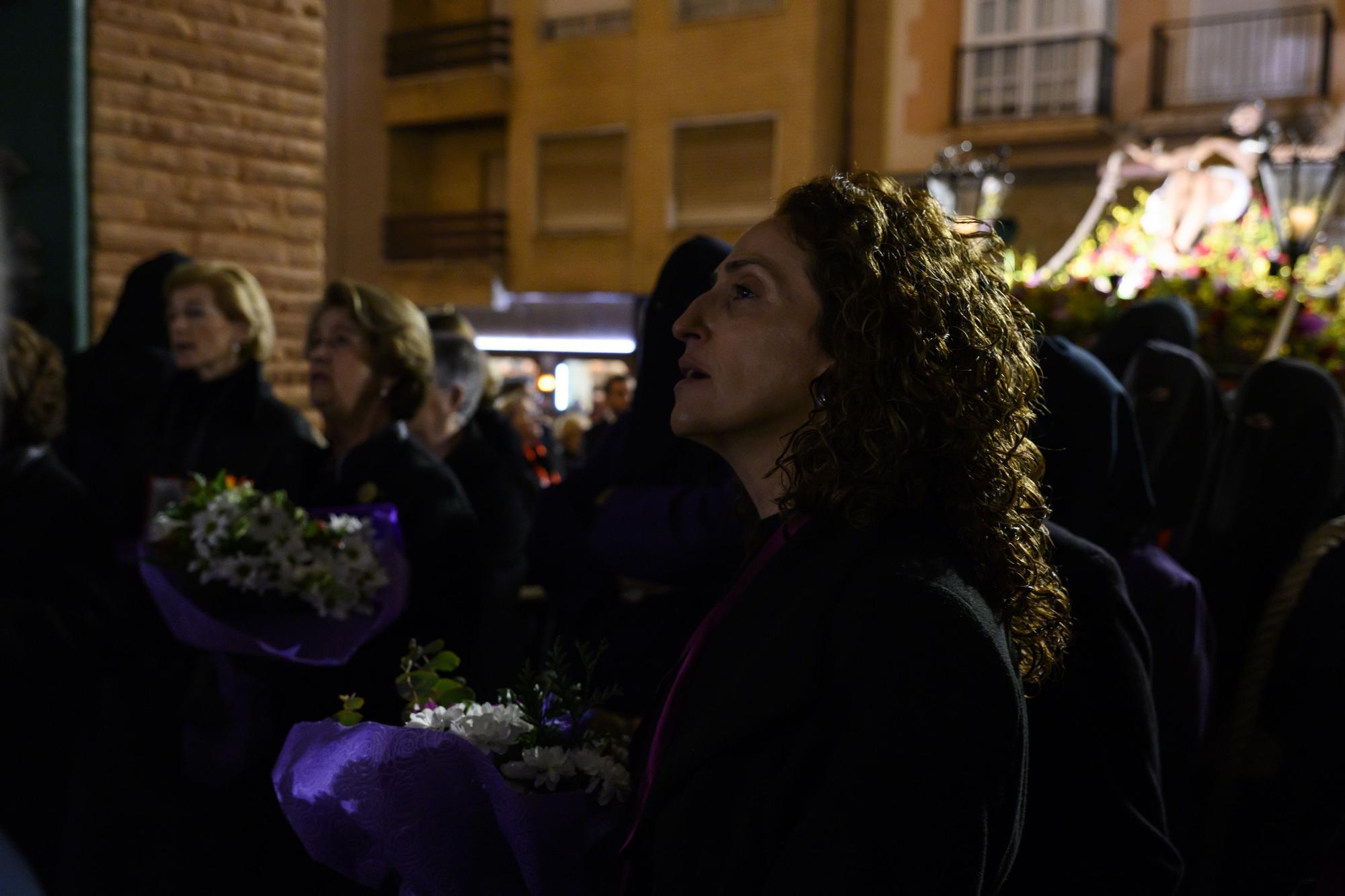 Viacrucis penitencial del Cristo del Socorro en Cartagena