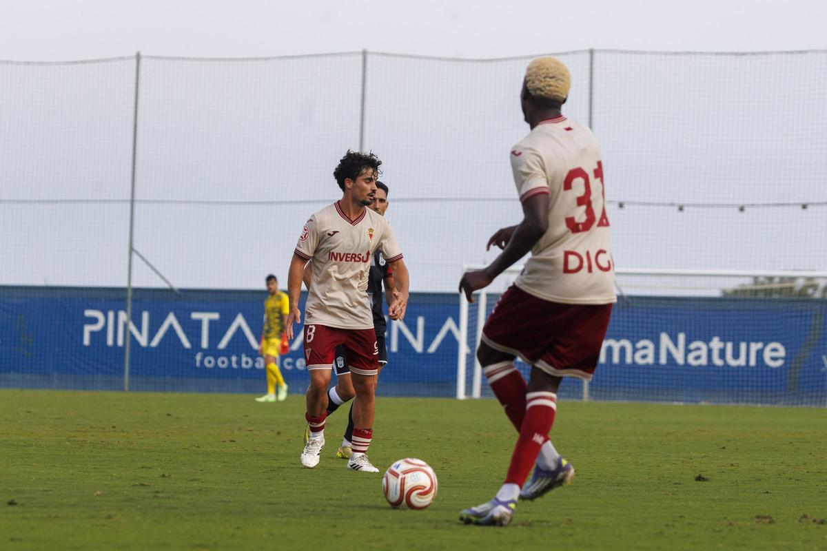 Las mejores imágenes de la primera victoria de pretemporada del Real Murcia frente al Eldense