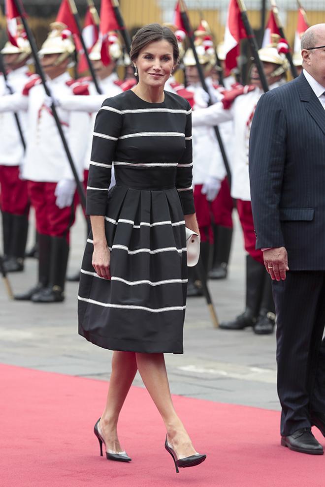 Letizia Ortiz en su primer día de Viaje de Estado a Perú