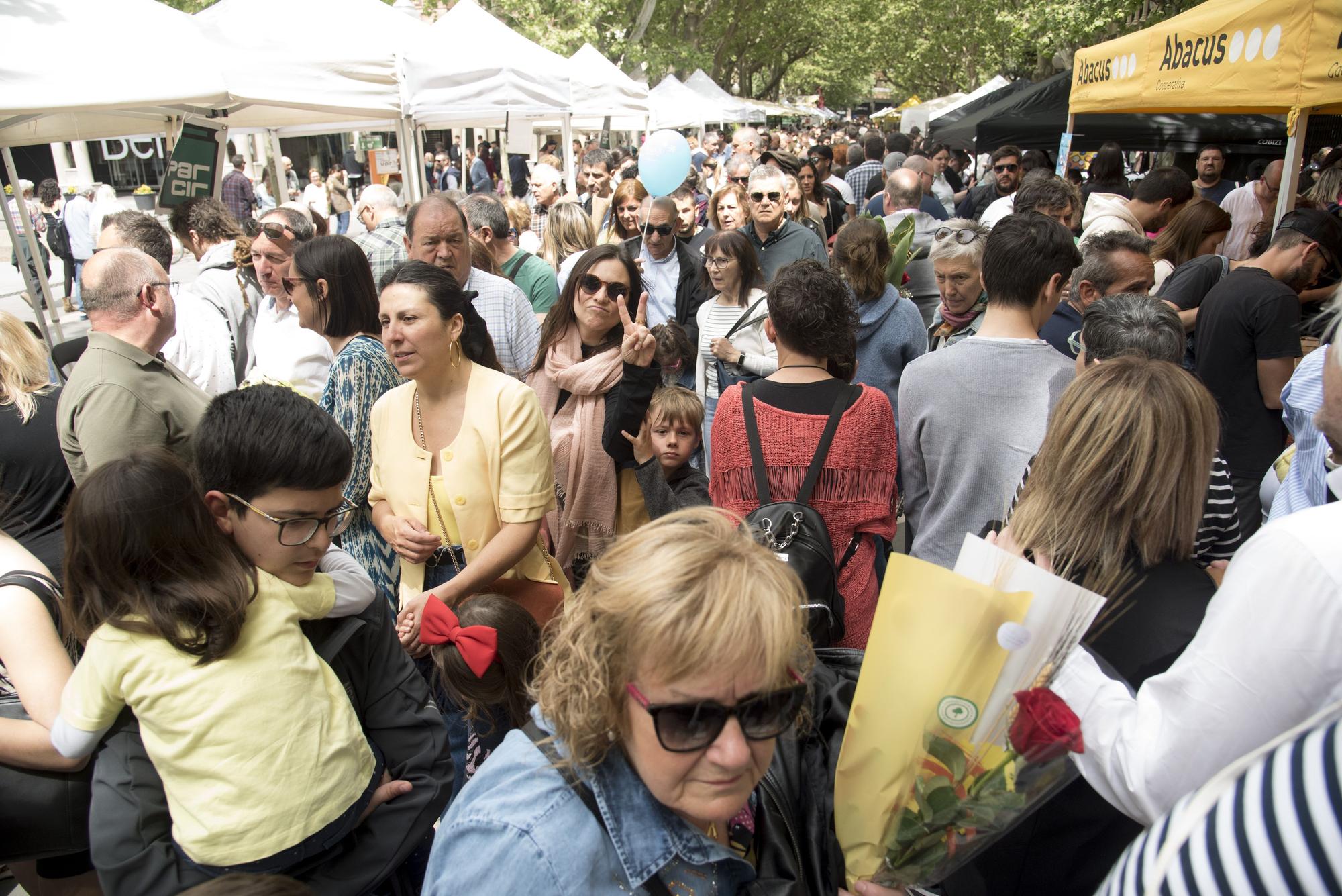 La diada de Sant Jordi 2023, a Manresa