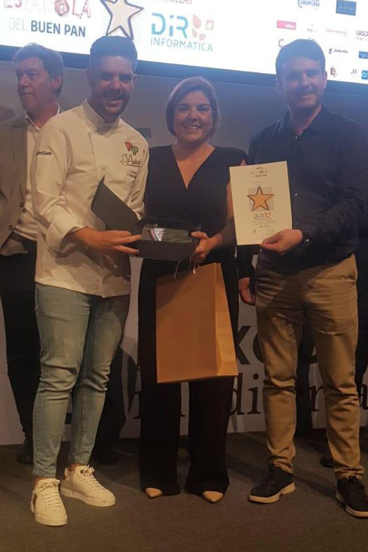 Entrega premio Estrella Dir, entre las mejores 17 panaderías de España.