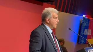 Laporta: "Tenemos varias vías para inscribir a Dani Olmo y Pau Víctor"