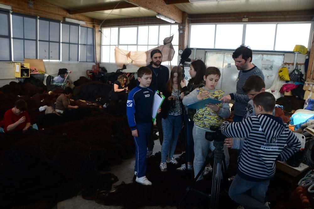 Alevines del séptimo arte en Cangas