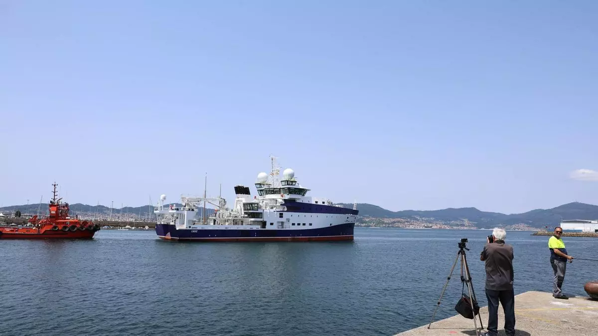 Hito en el "Odón de Buen": el gran laboratorio del mar ya pasea por la ría