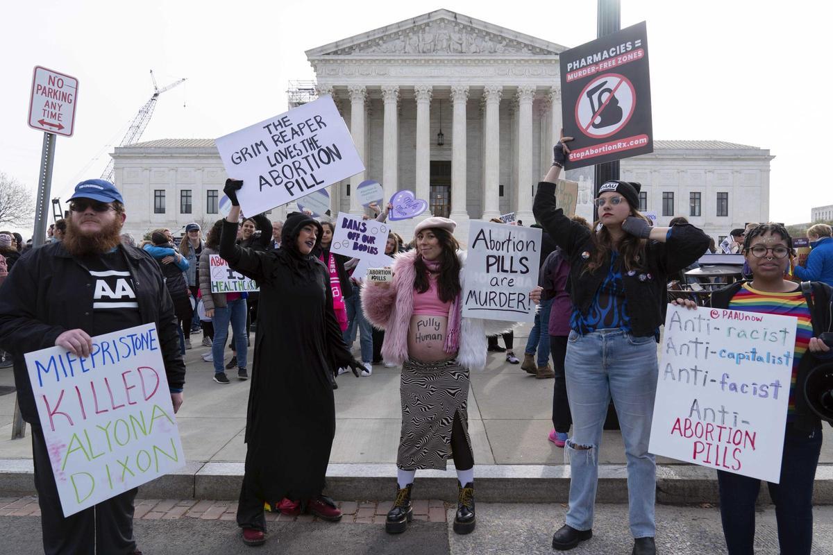 La Corte Suprema de Estados Unidos escucha argumentos sobre el fármaco abortivo mifepristona