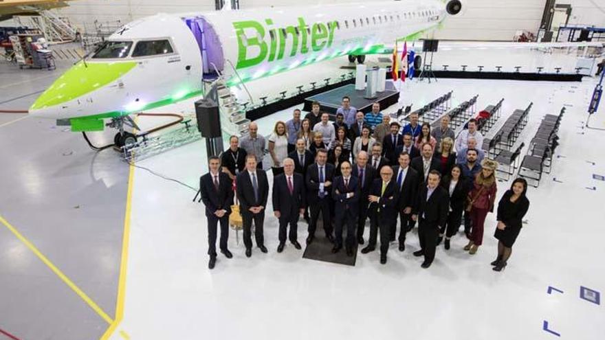 Así luce la nueva aeronave de Binter Canarias