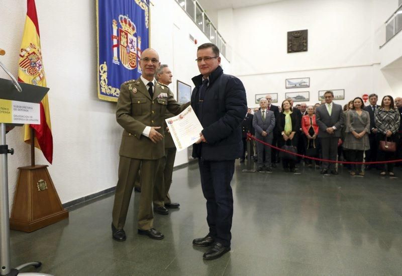 Acto Institucional del "Día de la Delegación de Defensa" en el cuartel de San Fernando