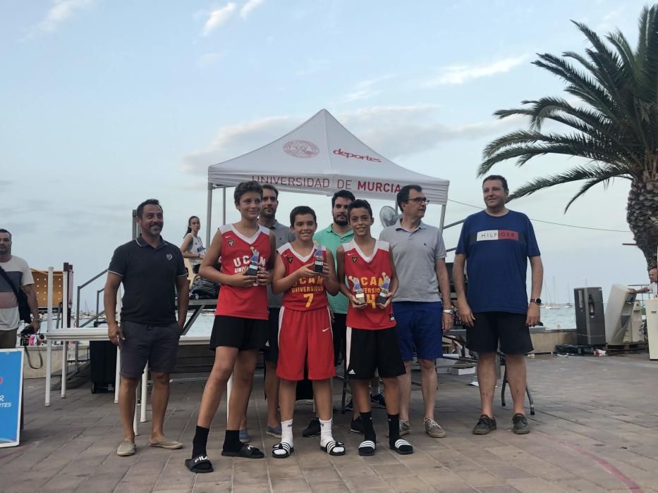 Entrega de premios del campeonato 3x3 La Ribera