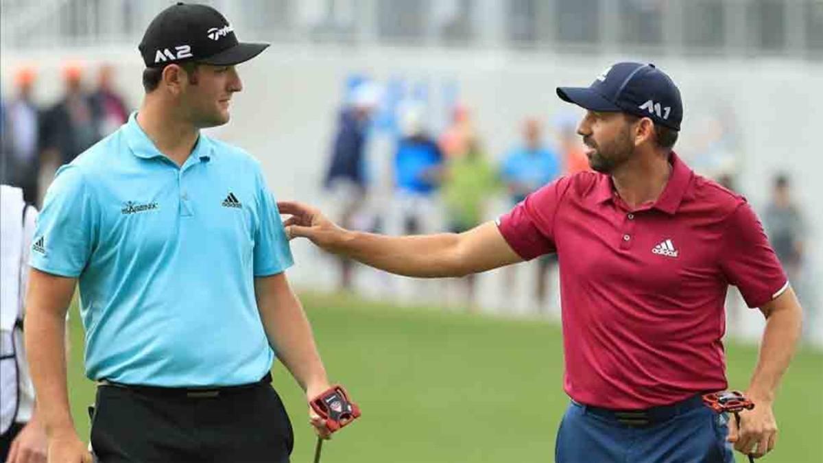 Rahm, Sergio García y Cabrera-Bello, compartirán juego en el US Open