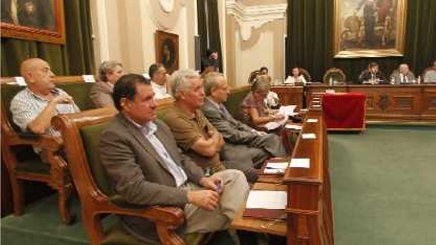 José Luis Gimeno en una reunión del Consejo Social de la Ciudad.