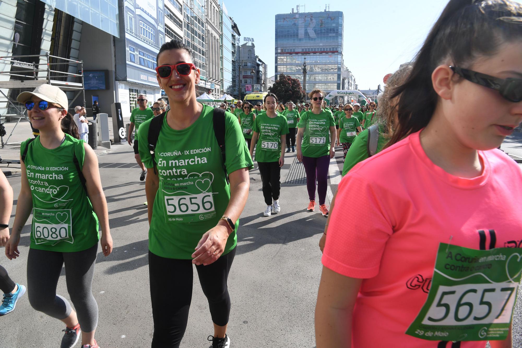 La Carrera contra el Cáncer tiñe de verde la ciudad