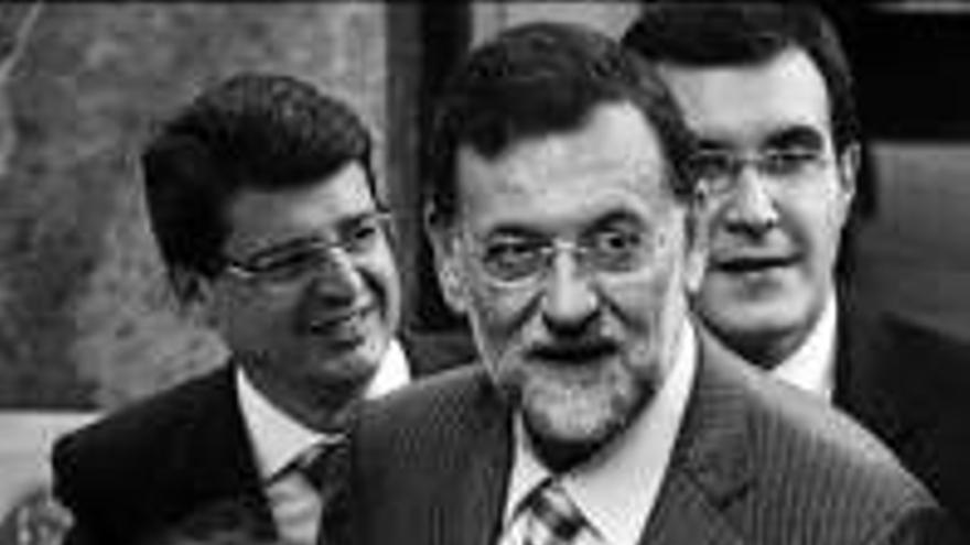 Rajoy pone en el punto de mira del PP a Zapatero