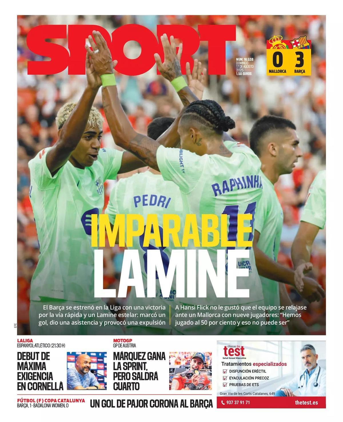Las portadas de la prensa deportiva de hoy