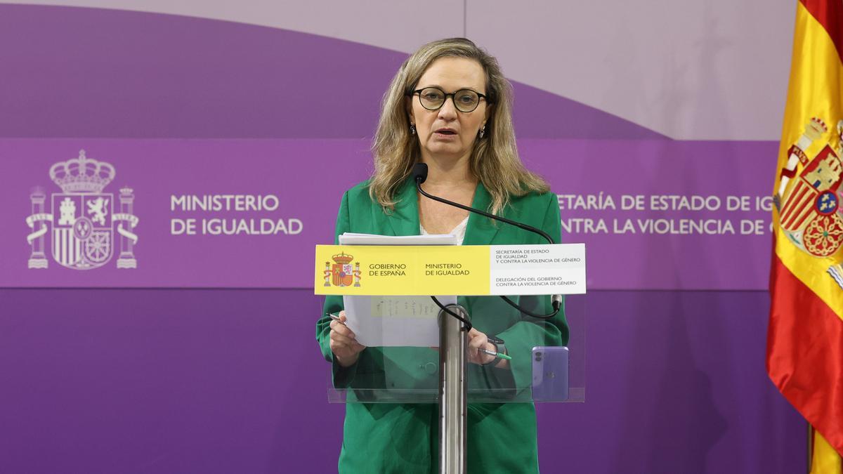 La delegada del Gobierno contra la Violencia de Género, Victoria Rosell.