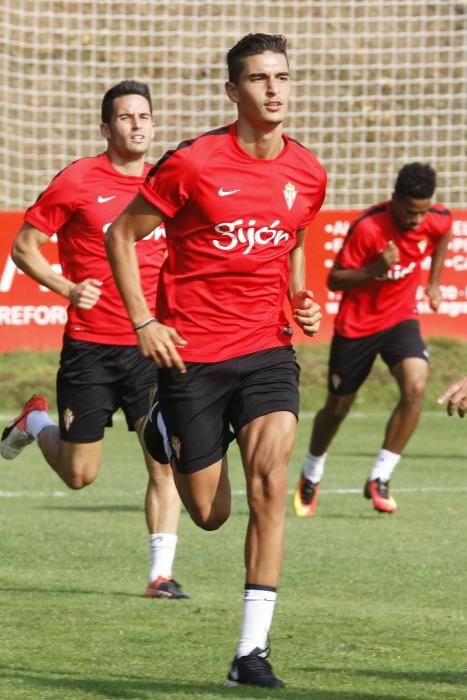 Entrenamiento del Sporting