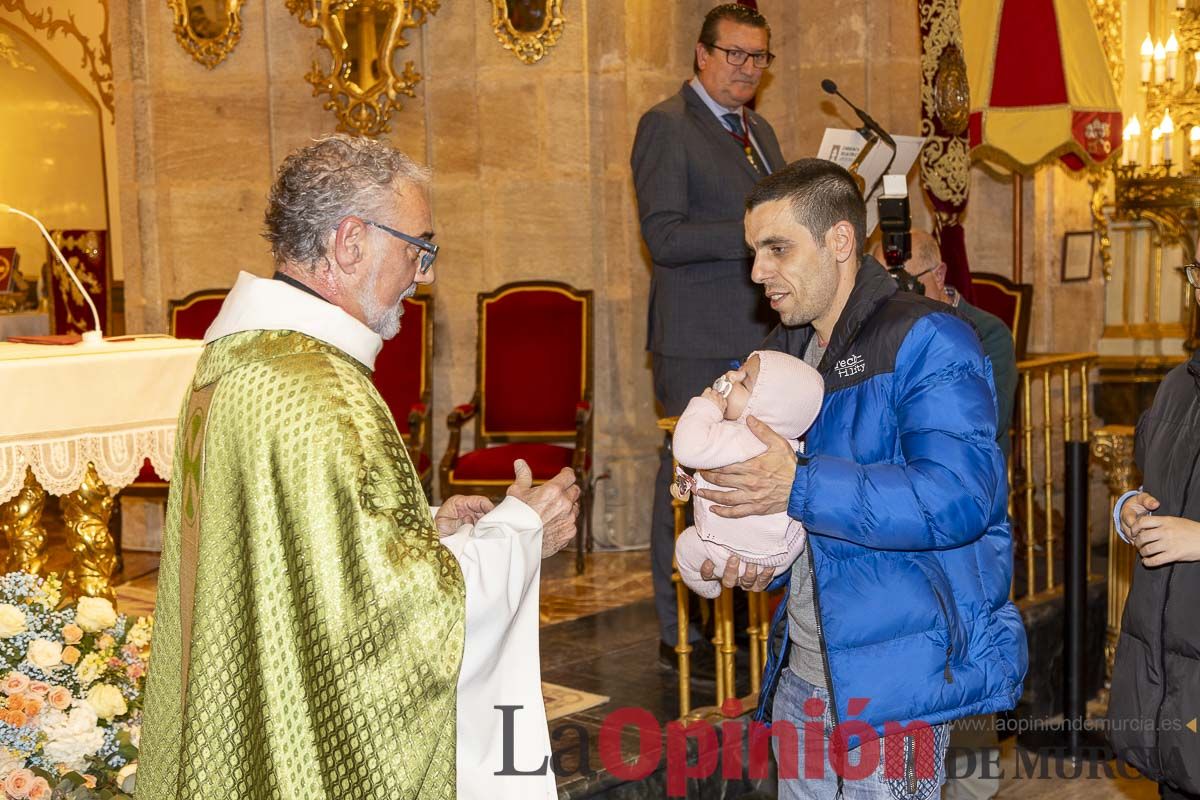 Presentación a la Vera Cruz de Caravaca de los niños nacidos en 2023