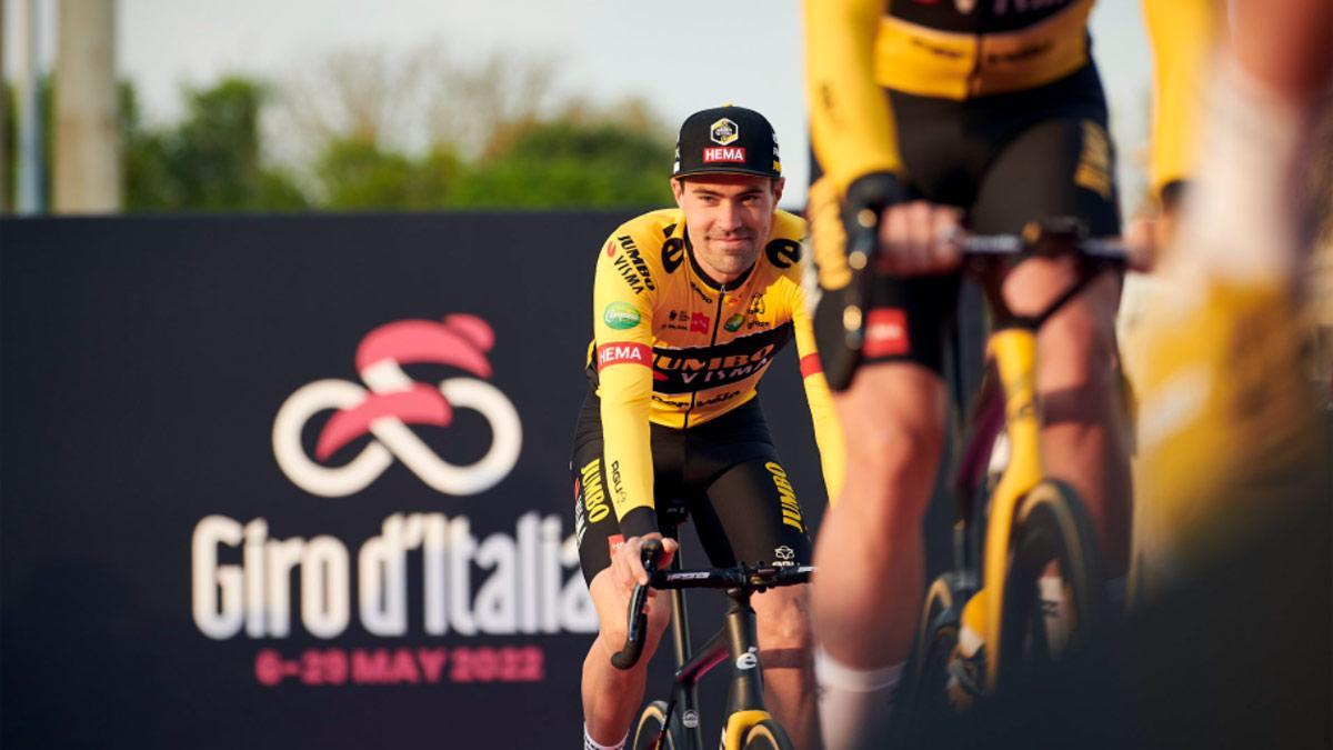 Tom Dumoulin, líder del Jumbo-Visma en el Giro