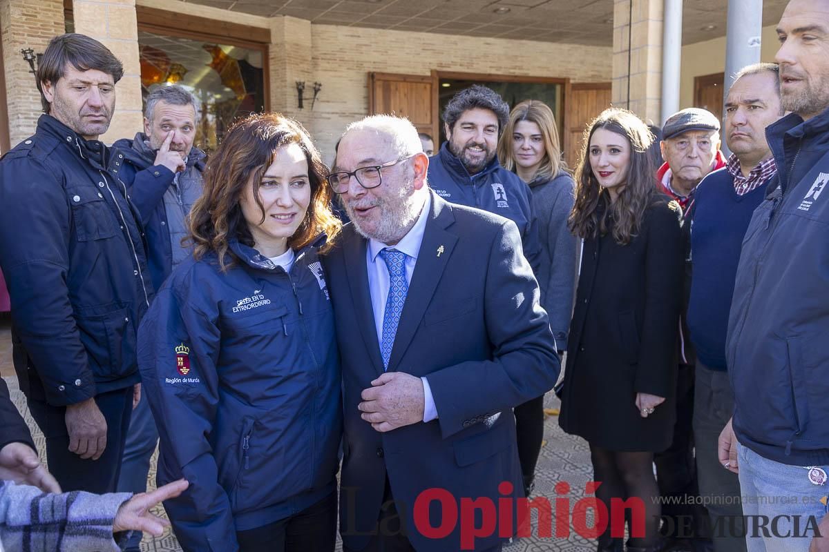 Así ha sido la visita de Isabel Díaz Ayuso a Caravaca de la Cruz
