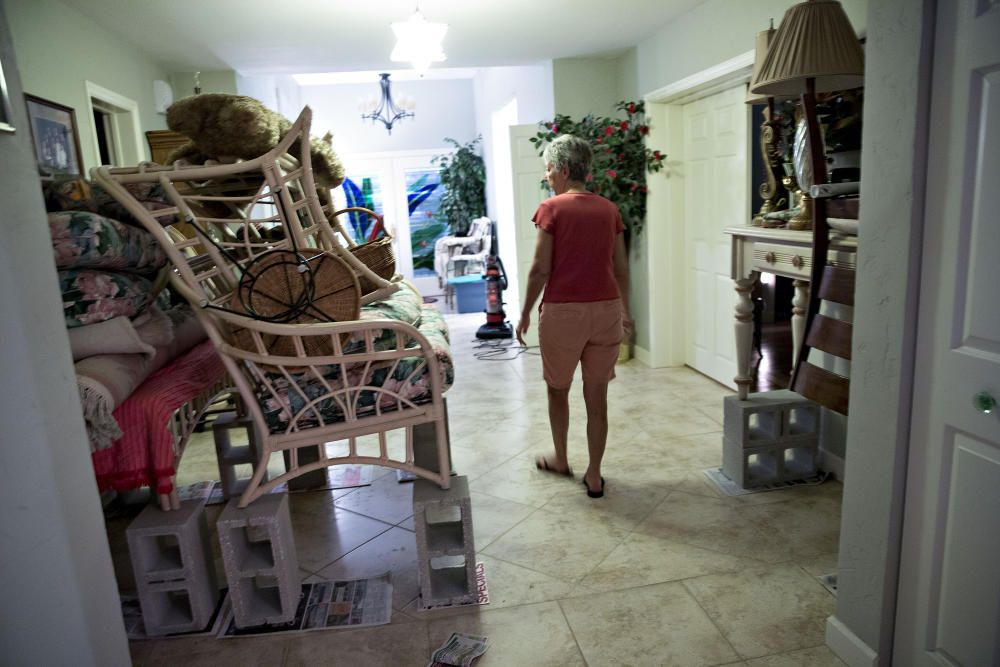 El paso del huracán Irma por Florida