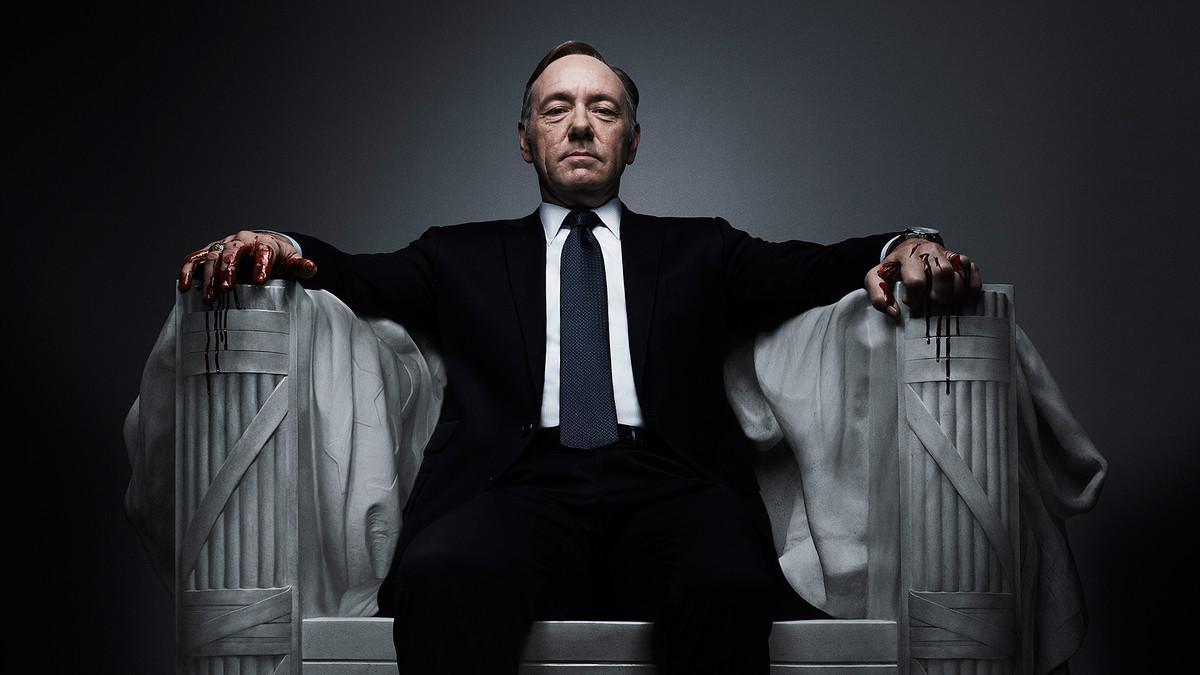 Kevin Spacey, en una imagen promocional de 'House of cards'.