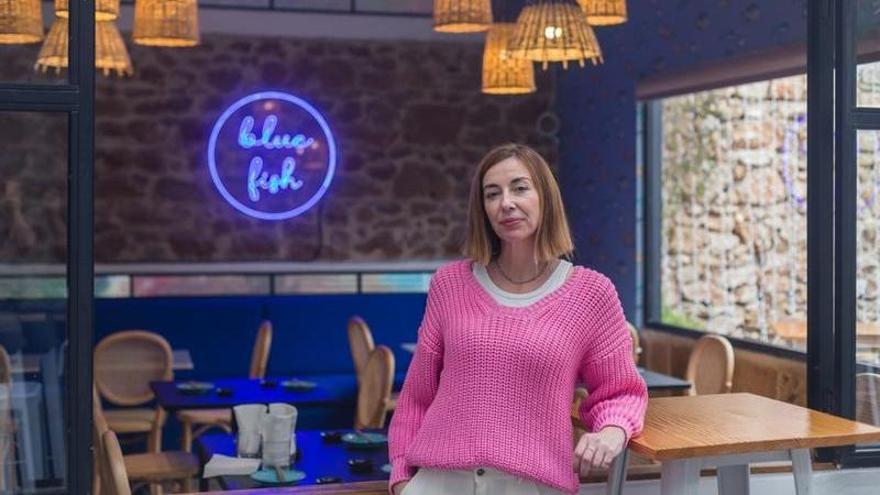 La interiorista Sonia Verdú plasma la esencia más pura del mar en el restaurante Blue Fish