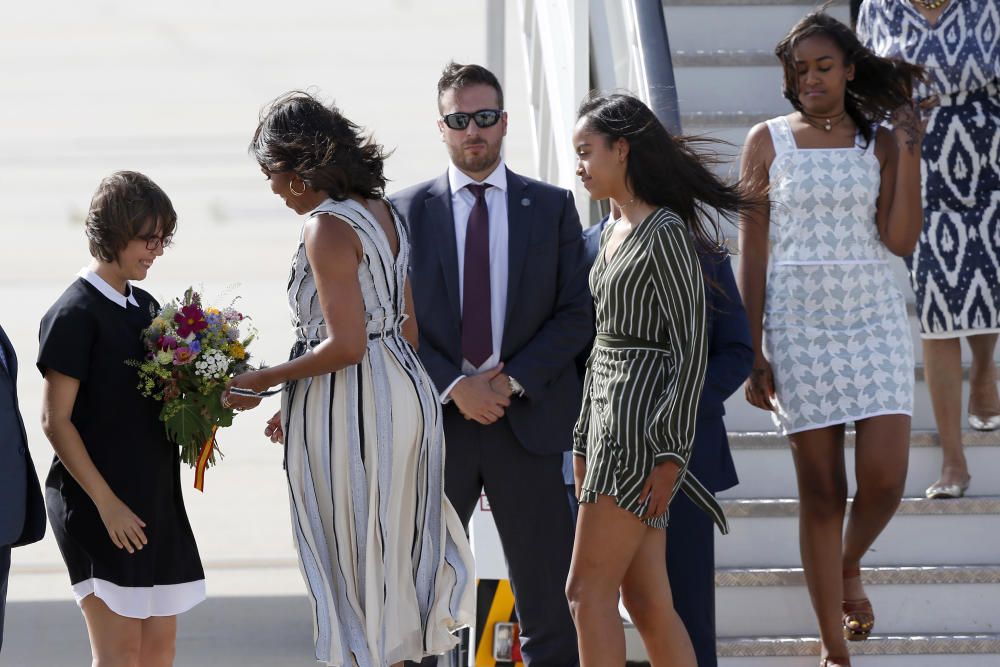 Michelle Obama, en España