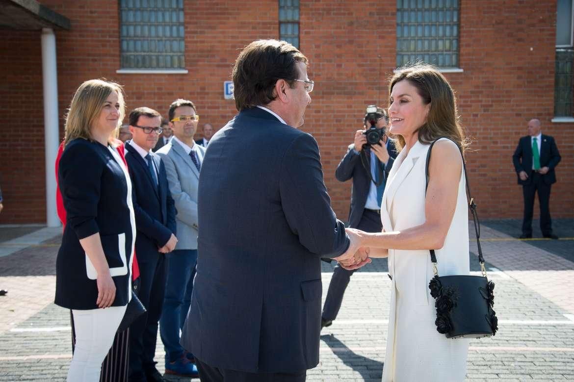 Visita de la reina doña Letizia a Villanuena de la Serena