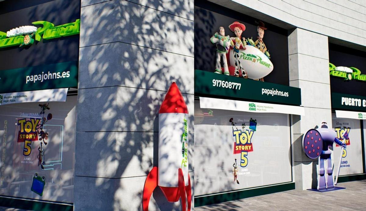Madrid abre una Pizza Planet real: así será la experiencia inmersiva de Toy Story 5 en plena calle Serrano.