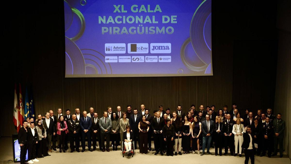 Así fue la Gala Nacional de Piragüismo que se celebró en Gijón