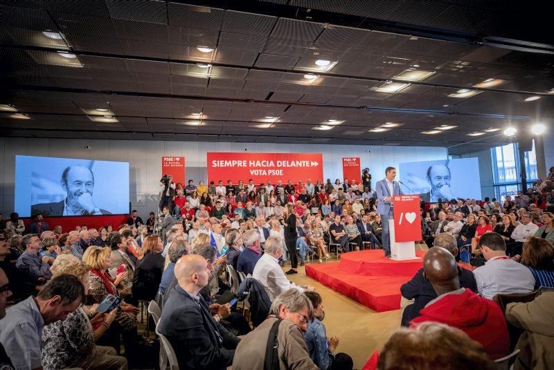 Zaragoza, escenario de campaña para Sánchez, tras la muerte de Rubalcaba