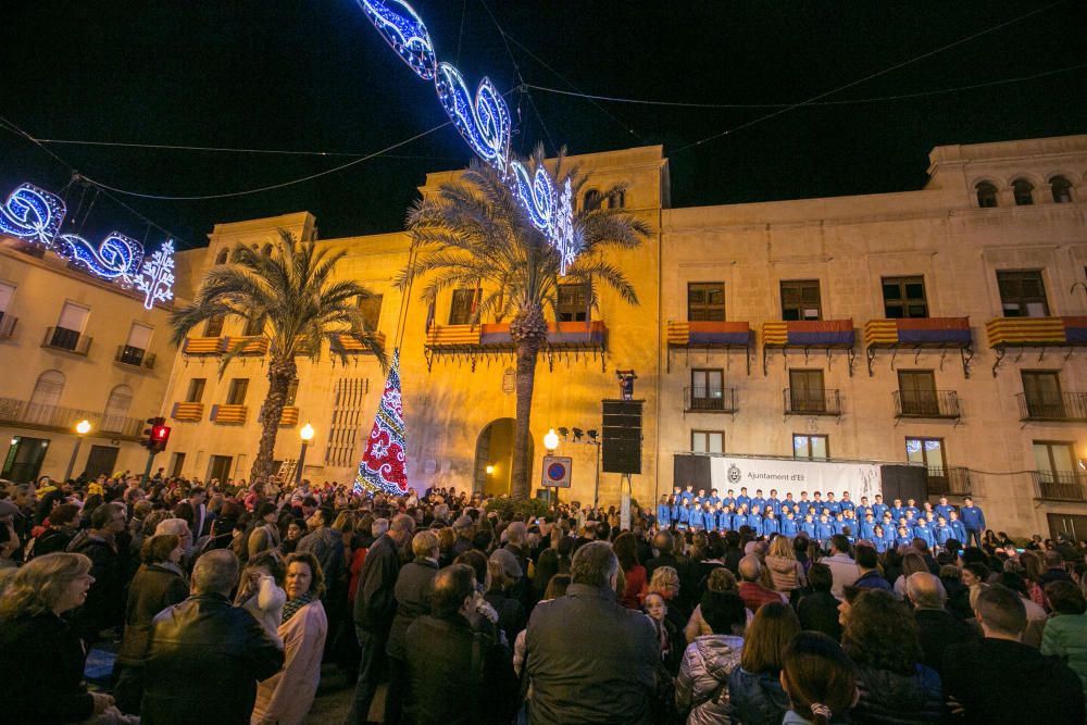 Luces de Navidad en Elche