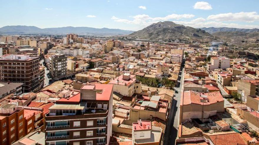 Vista panorámica de la ciudad de Elda