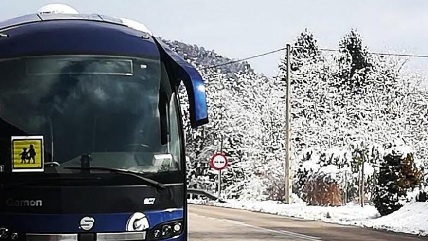 El Ripollès suspèn el transport escolar per a aquest dimarts per la previsió de neu