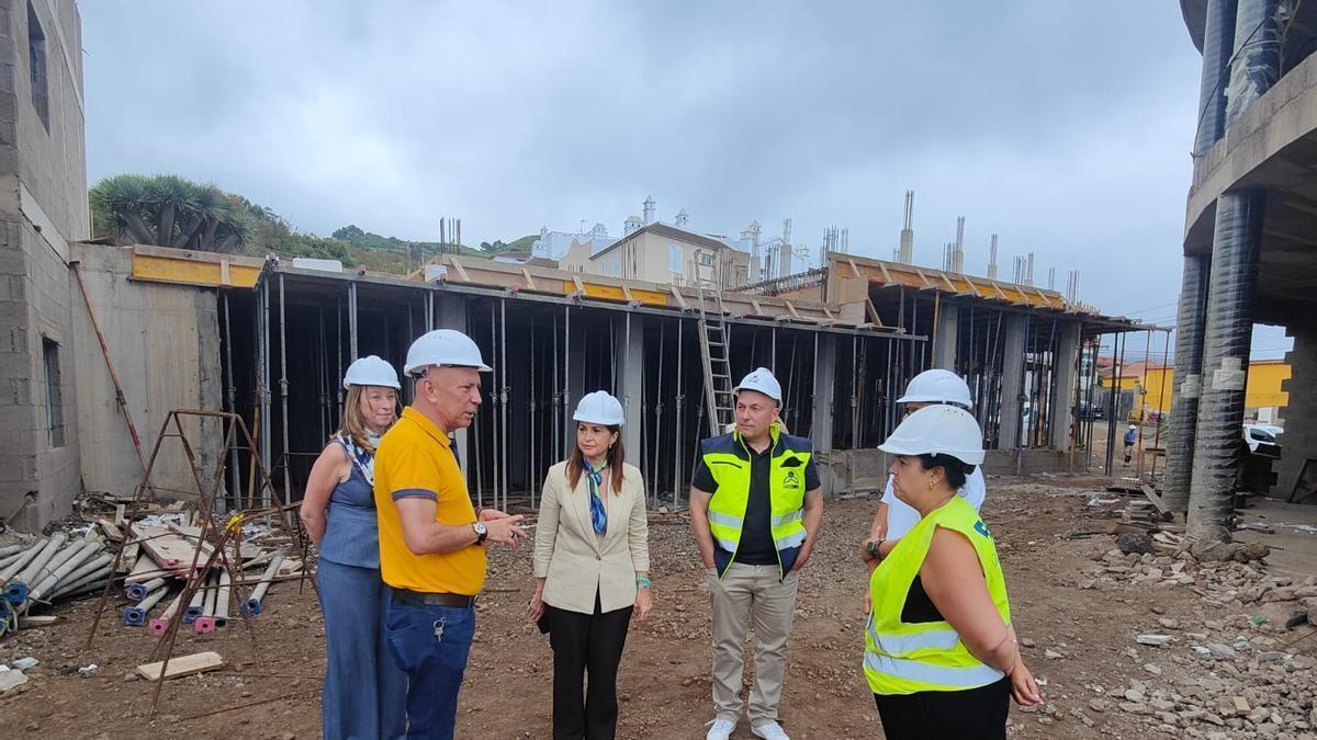 Visita a las obras de La Ciudad de la Esperanza.