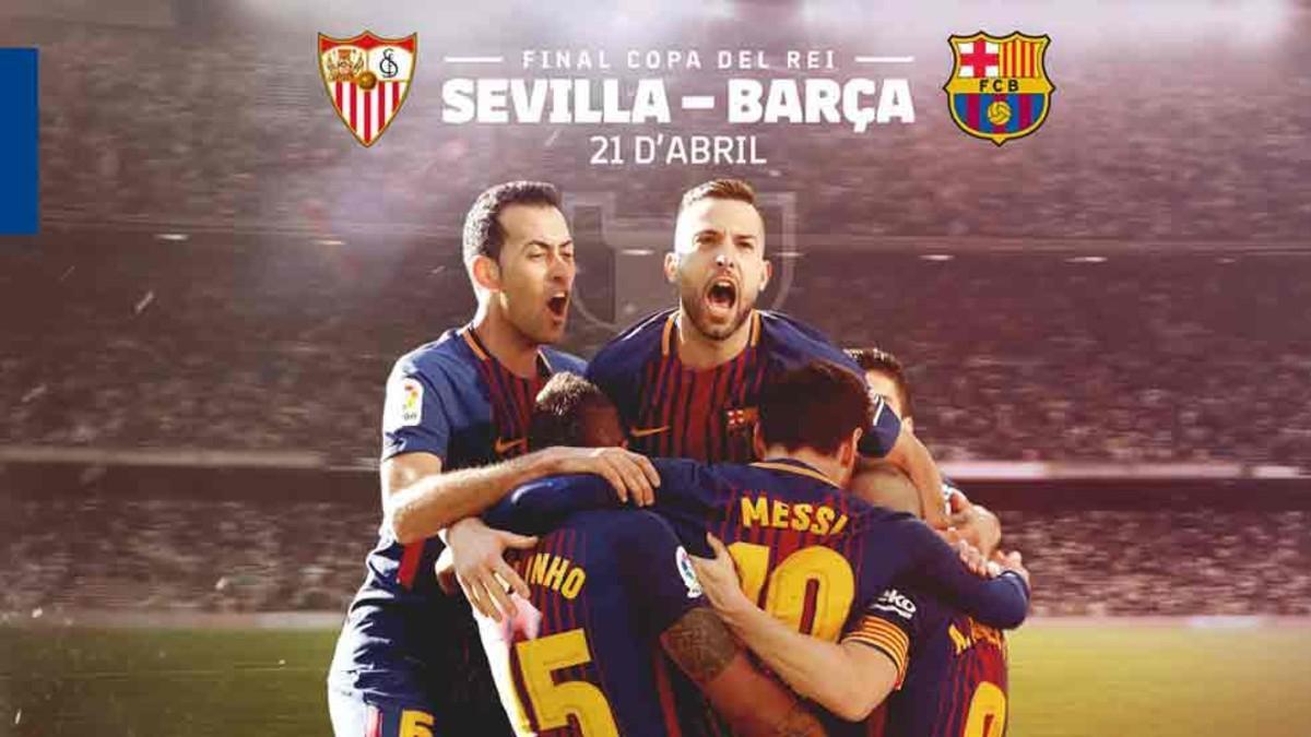 El Barcelona pone a la venta las entradas para la final de Copa del Rey
