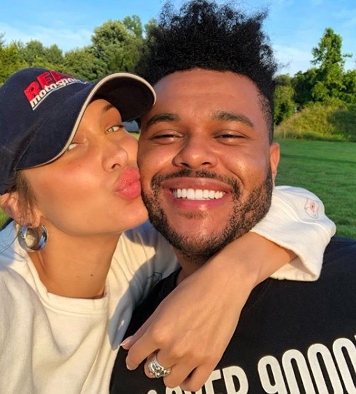 Bella Hadid y The Weeknd, de finde