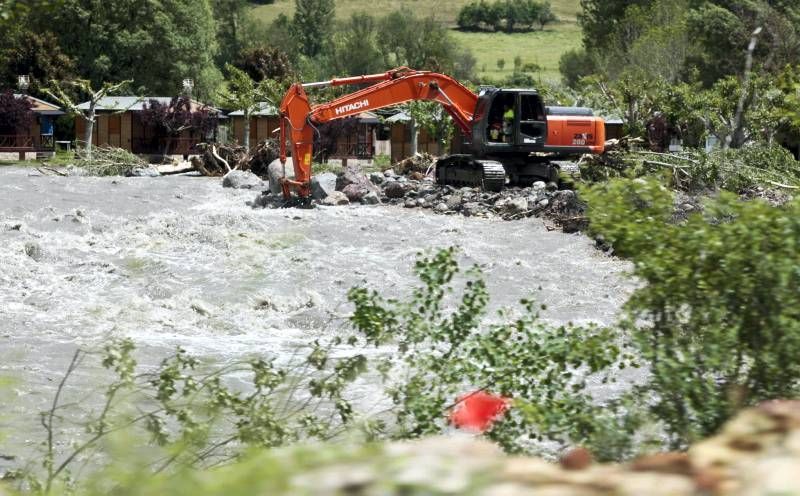 Fotogalería: Inundaciones en el Pirineo Aragonés