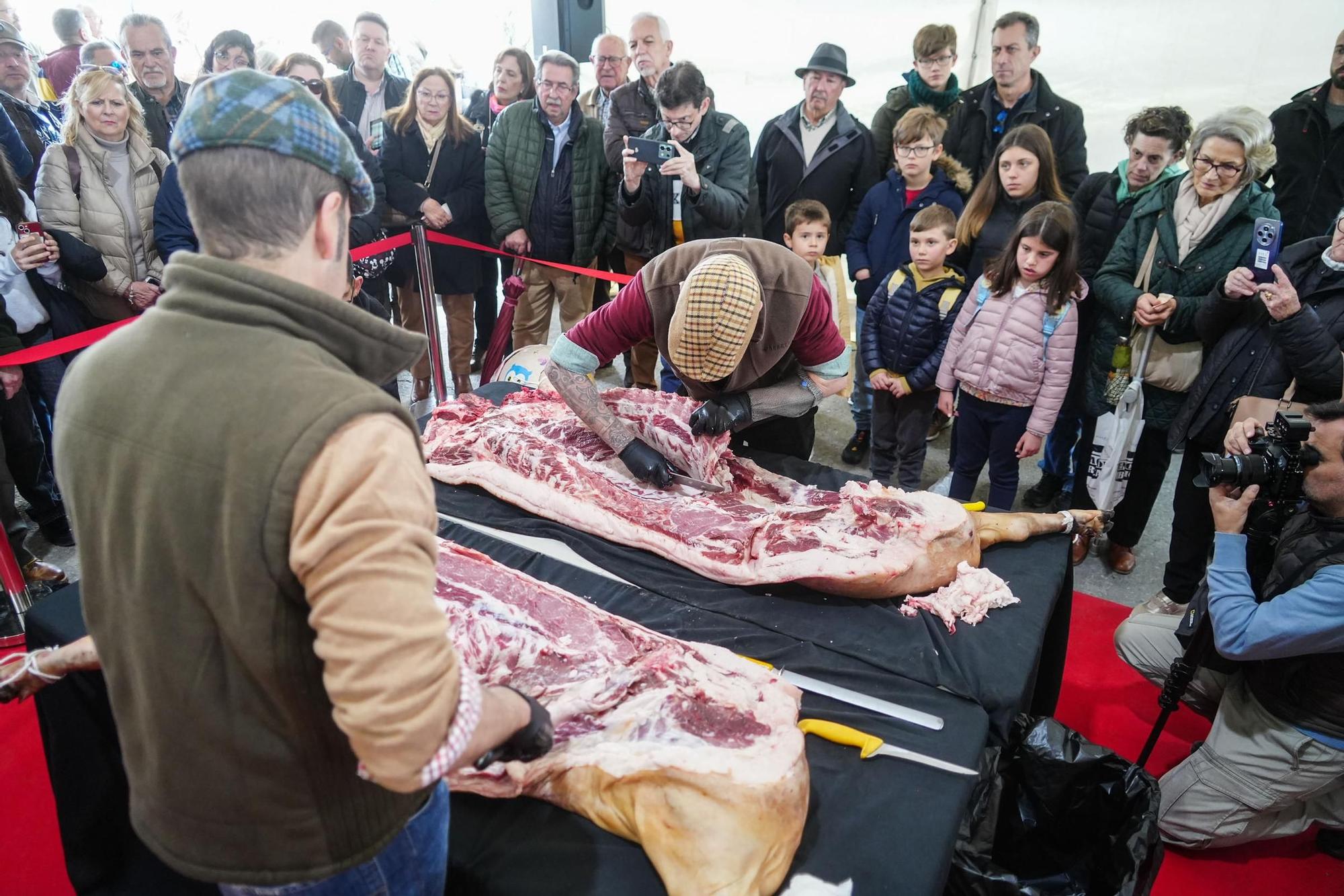 Villanueva de Córdoba revive el ritual de la matanza