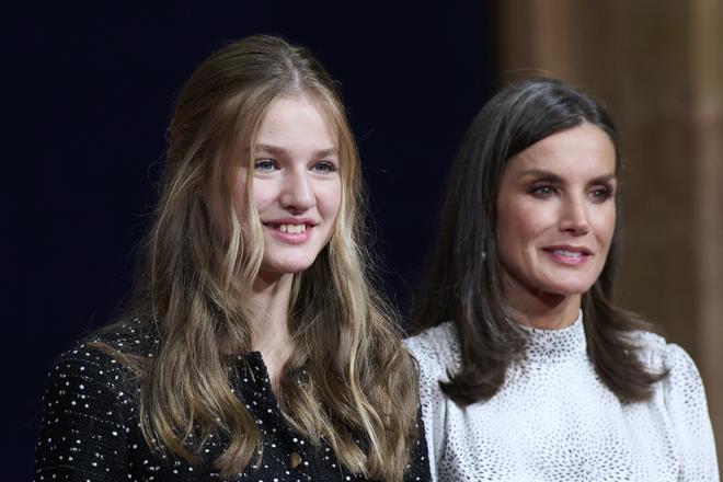 La reina Letizia y la princesa Leonor juntas