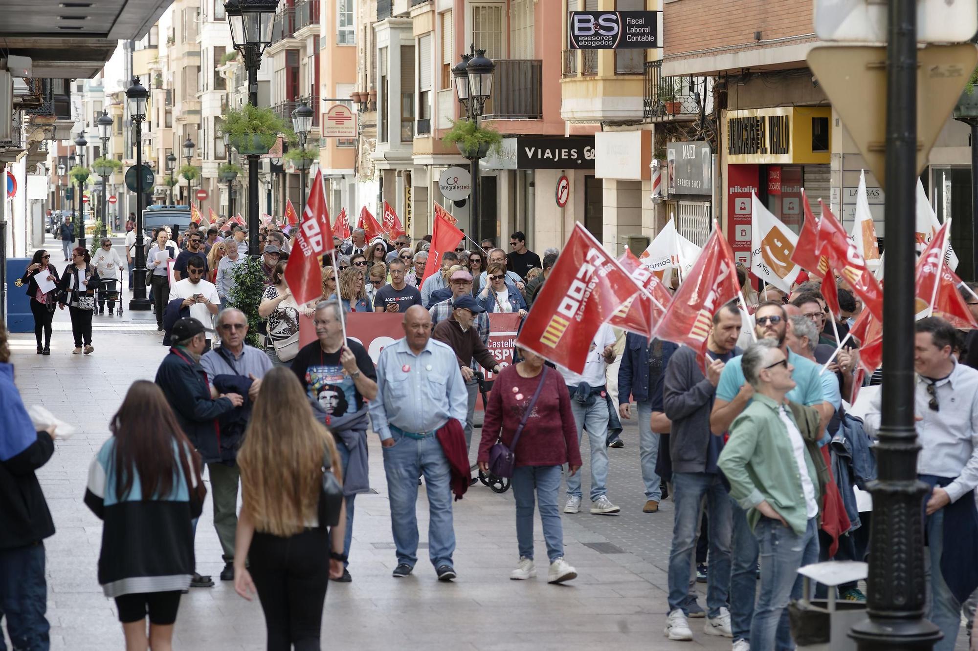 Galería de imágenes: Castelló reivindica los derechos de los trabajadores