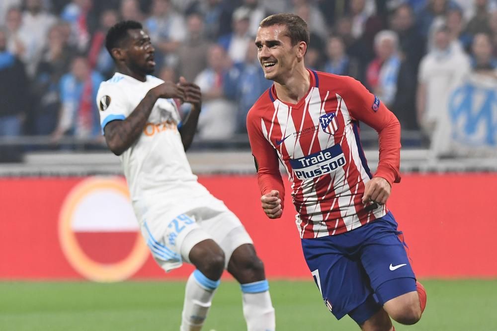 Final de la Europa League: Olympique de Marsella - Atlético de Madrid