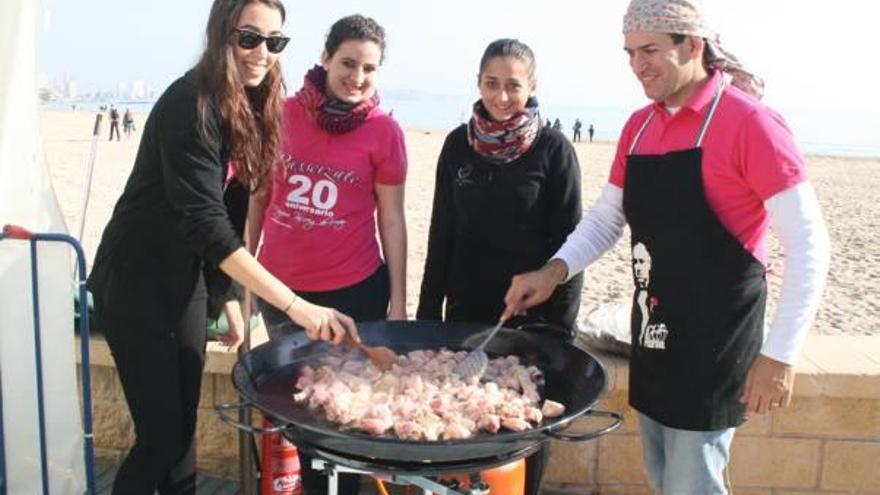 Paellas de la hoguera Passeig de Gómiz