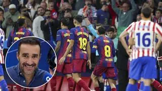 Juanma Castaño enfatiza la estadística: "Es la tercera vez que el Atlético elimina al Barça"